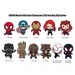 3D Foam Collectible Bag Clips - Marvel 85th Anniversary - 24pc Blind Bag Display