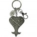 Keychains - Disney - Kingdom Hearts - Pewter Heartless Logo