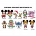 3D Foam Collectible Bag Clips - Disney - S55 - Disney Sports - 24pc Blind Bag Display