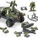 Mega Building Sets - Halo - Fleetcom Warthog