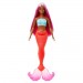 Barbie Dolls - Mermaid (Magenta Hair / Tropical Red Tail And Headband Accessories)