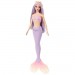 Barbie Dolls - Mermaid (Lilac Hair / Purple Tail And Headband Accessory)