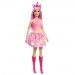 Barbie Dolls - Unicorn (Pink Hair / Ombre Outfit And Unicorn Accessories)