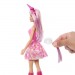 Barbie Dolls - Unicorn (Pink Hair / Ombre Outfit And Unicorn Accessories)