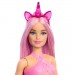 Barbie Dolls - Unicorn (Pink Hair / Ombre Outfit And Unicorn Accessories)