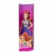 Barbie Fashionistas Dolls - #232 Barbie (Jersey Top And Pleated Purple Skirt / Red Hair)