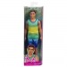 Barbie Fashionistas Dolls - #236 Ken (Ombre Tank And Jean Shorts / Black Hair)