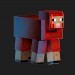 Minecraft Figures - Diamond Level (Collector's Scale) - 5.5" Sheep
