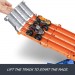 1:64 Scale Diecast - Hot Wheels Monster Trucks - Sharks Vs Dinos - Racedown Destruction Track Set