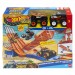 1:64 Scale Diecast - Hot Wheels Monster Trucks - Sharks Vs Dinos - Racedown Destruction Track Set