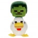 Minecraft Plush - 8" Zombie Chicken Jockey