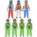 Ben Cooper 6" Scale Figures - TMNT x Ben Cooper - Retro Clothed Costume Assortment