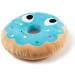 Yummy World Plush - Blue Donut Food Pillow Plush