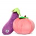 Yummy World Plush - 16" Earnest Eggplant & Georgia Peach