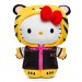 Hello Kitty Plush - 13" Hello Kitty Tiger (Black & Cream Edition)