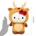 Hello Kitty Plush - 13" Hello Kitty Reindeer