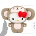 Hello Kitty Plush - 13" Hello Kitty Year Of The Monkey