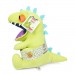 HugMe Plush - Rugrats - 16" Reptar (Shake Action)