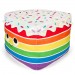 Yummy World Plush - 13" Roy The Rainbow Cake