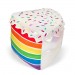 Yummy World Plush - 13" Roy The Rainbow Cake
