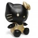 Hello Kitty Plush - 13" Black & Gold Pleather Premium Plush