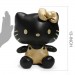 Hello Kitty Plush - 13" Black & Gold Pleather Premium Plush