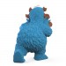 Vinyl Art Figures - Sesame Street - 8" Kaiju Anatomy Cookie Monster (Flocked)