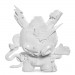 Dunny Vinyl Art Figures - Dunny 20th Anniversary - 8" Still Life (Shock White) by Tristan Eaton