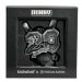 Keychains - Dunny 20th Anniversary - Solid Metal Dunny Keychain (Silverchrome) By Tristan Eaton