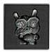 Keychains - Dunny 20th Anniversary - Solid Metal Dunny Keychain (Silverchrome) By Tristan Eaton