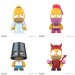 The Simpsons Figures - 24pc / 3" Many Faces Of Homer Blind Box Display