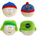 Pins & Buttons - South Park - Guys Plush Pin 4-Pack