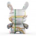 Dunny Vinyl Art Figures - MTA x Kidrobot - 8" New York City Subway Map Dunny
