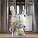 Dunny Vinyl Art Figures - MTA x Kidrobot - 8" New York City Subway Map Dunny