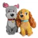 Disney Plush - Lady And The Tramp - 8" Spaghetti Kiss Interactive Plush