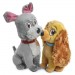 Disney Plush - Lady And The Tramp - 8" Spaghetti Kiss Interactive Plush