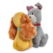 Disney Plush - Lady And The Tramp - 8" Spaghetti Kiss Interactive Plush