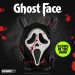 Dunny Vinyl Art Figures - 8" Ghost Face Glow-In-The-Dark (Bloody Edition)