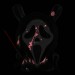 Dunny Vinyl Art Figures - 8" Ghost Face Glow-In-The-Dark (Bloody Edition)