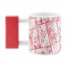 Drinkware - Marvel - Marvel Logo Shaped Mug
