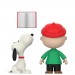 ReAction Figures - Peanuts - Charlie Brown And Snoopy (Caroling) 2-Pack