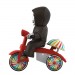 Super Cycles Figures - The Misfits - Fiend (Black w/ Red Trike)