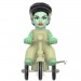 Super Cycles Figures - Universal Monsters - Bride Of Frankenstein (Glow w/ Glow Trike)