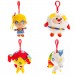 Rainbow Brite Plush - 12pc Backpack Clip Assorted Display