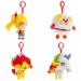 Rainbow Brite Plush - 12pc Backpack Clip Assorted Display
