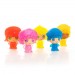 Strawberry Shortcake Figures - 1.5" Berry Besties Glitter Cheebee Figures 5-Pack Collector Set