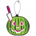 Fear Fresheners - Trick Or Treat Studios - Summerween Jack-O-Melon (Watermelon Scented)