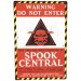 Prop Replicas - Ghostbusters - Spook Central Metal Sign